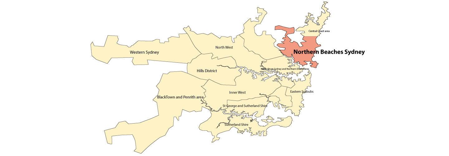 northrenbeach map image